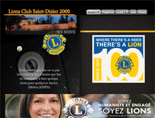 Tablet Screenshot of lions-saintdizier2000.com